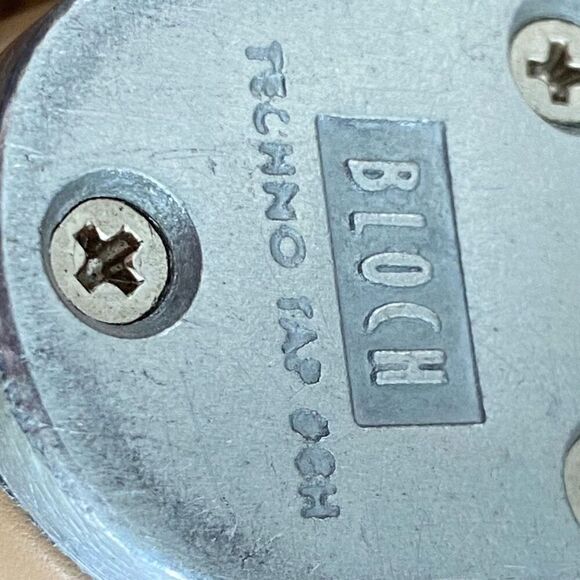 Bloch Tap Shoes Tan Elastic Snap Toddler Dance Size 6.5 M - Picture 6 of 13